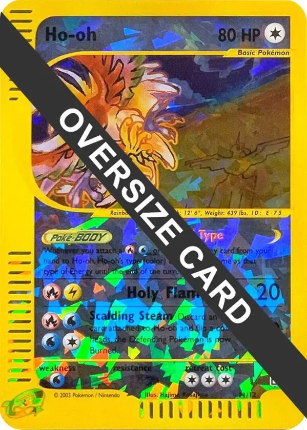 Ho-oh, Jumbo cards 011/012