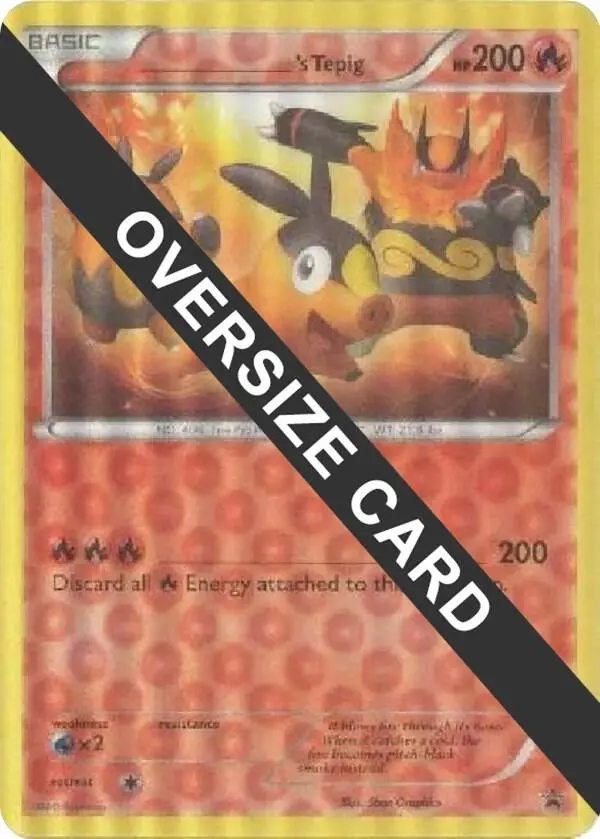 ______'s Tepig, Jumbo cards N/A