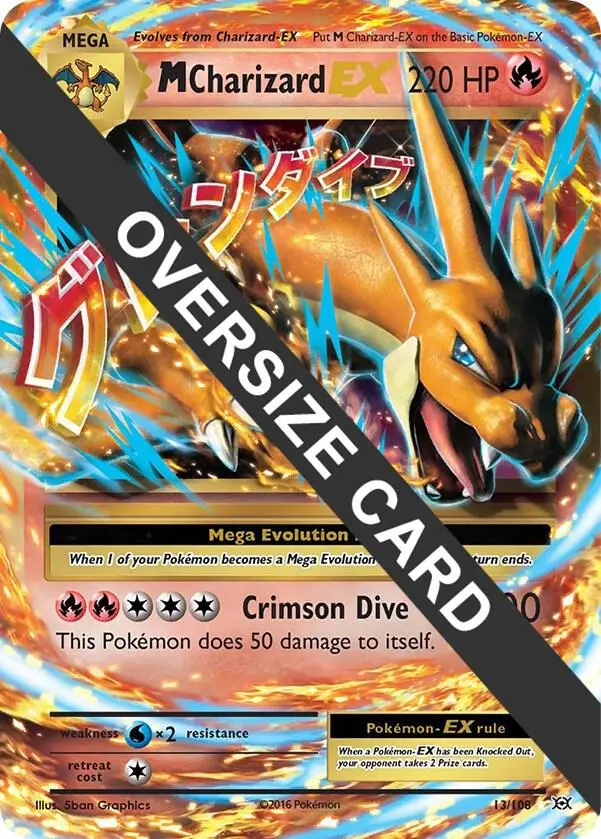 M Charizard EX, Jumbo cards 013/106