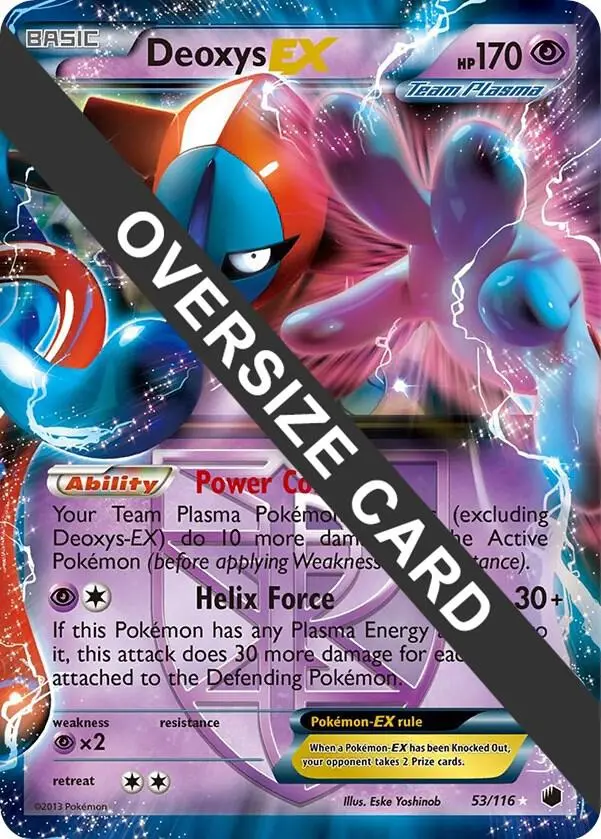 Deoxys EX, Jumbo cards 053/116