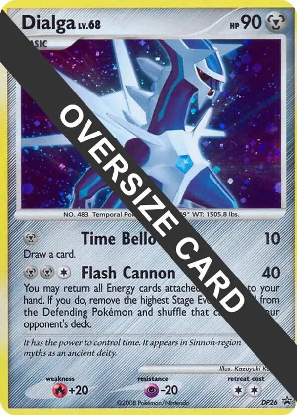Dialga, Jumbo cards DP26