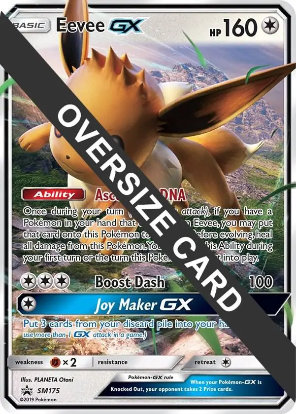 Eevee GX, Jumbo cards SM174