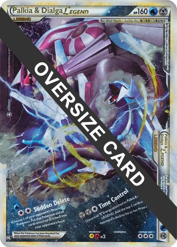 Palkia & Dialga Legends, Jumbo cards 101/102 + 102/102