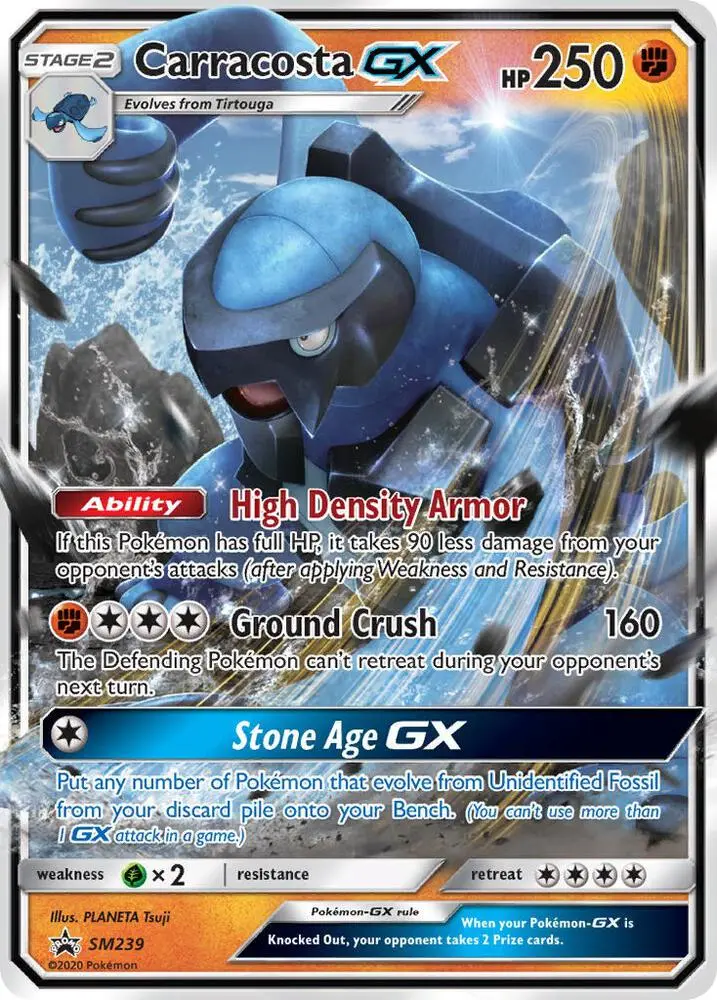 Carracosta GX, SM Black Star Promos SM239/248