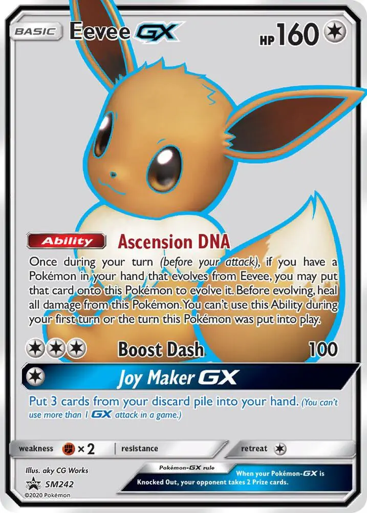 Eevee GX, SM Black Star Promos SM242/248