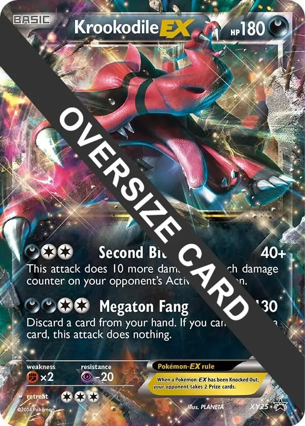Krookodile EX, Jumbo cards XY25