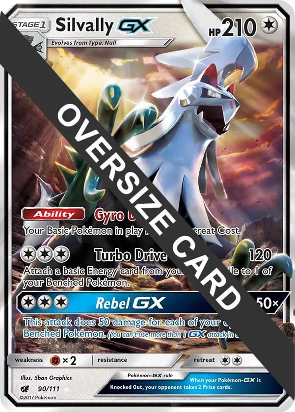 Silvally GX, Jumbo cards SM91