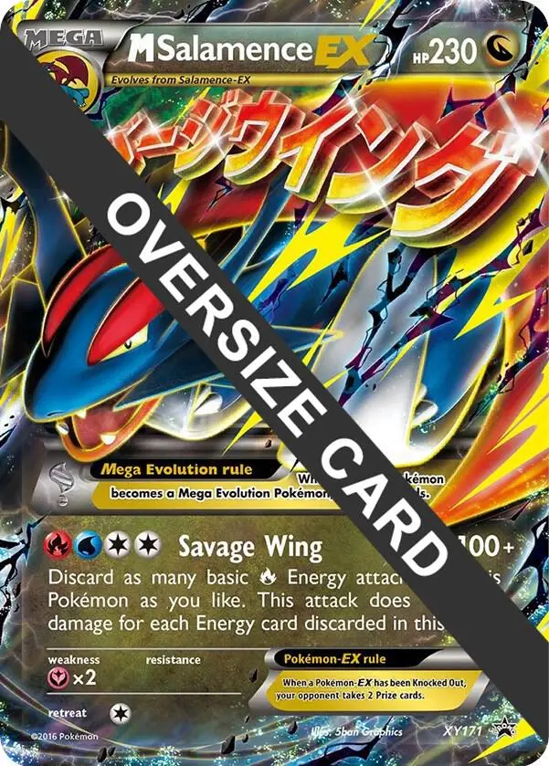 M Salamence EX, Jumbo cards XY171