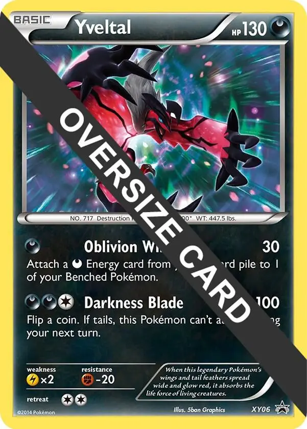 Yveltal, Jumbo cards XY06