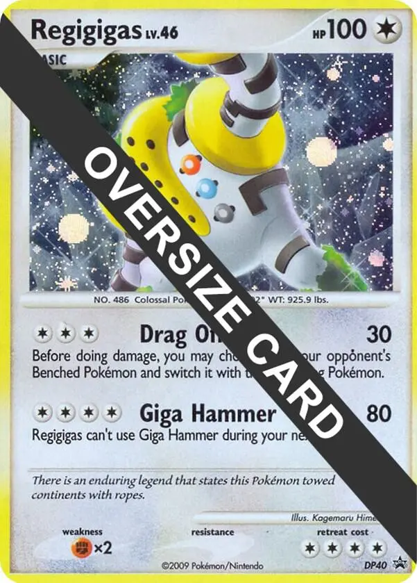 Regigigas, Jumbo cards DP40