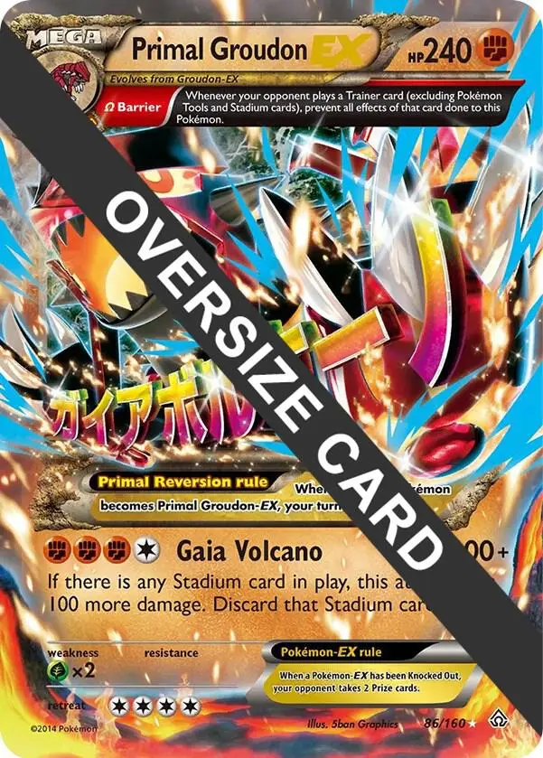 Primal Groudon EX, Jumbo cards 097/098