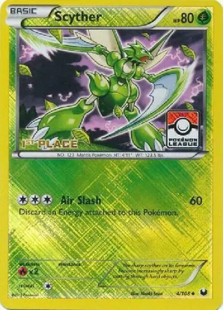 Scyther, League & Championship Cards 004/108