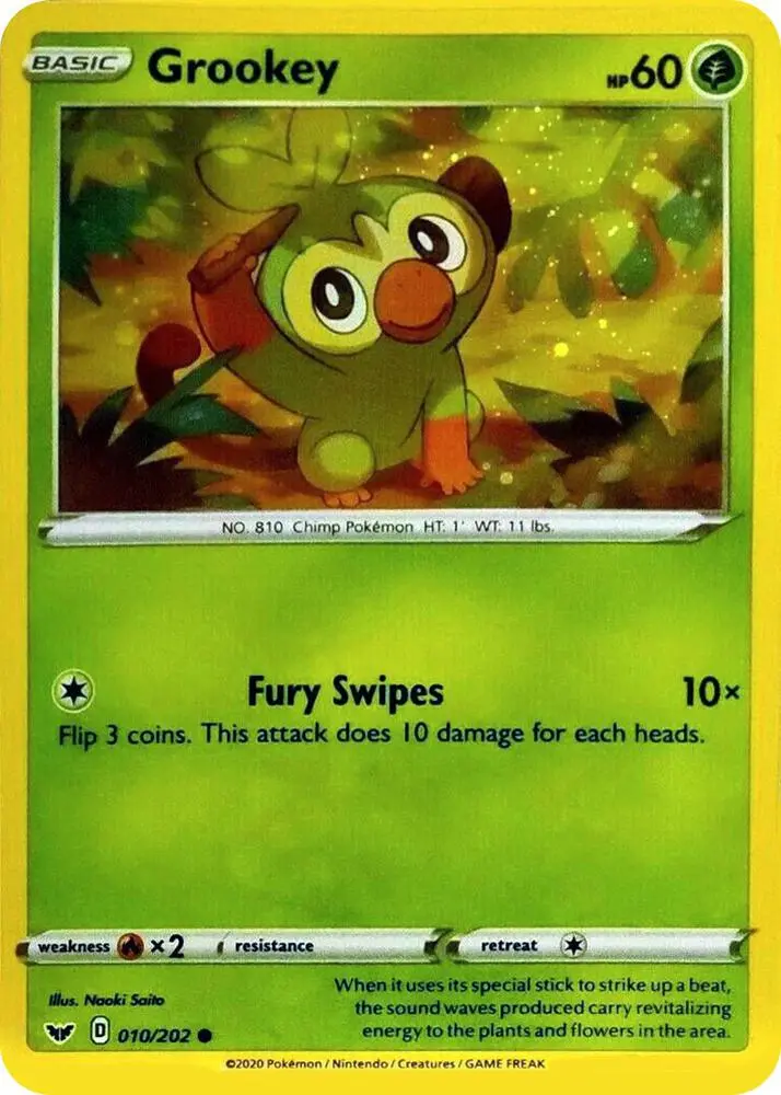 Grookey, Blister Exclusives 010/202
