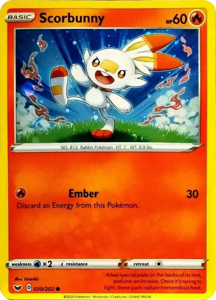 Scorbunny, Blister Exclusives 030/202
