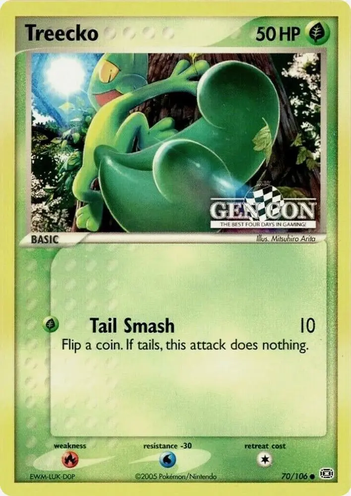 Treecko, Miscellaneous Cards & Products 070/106