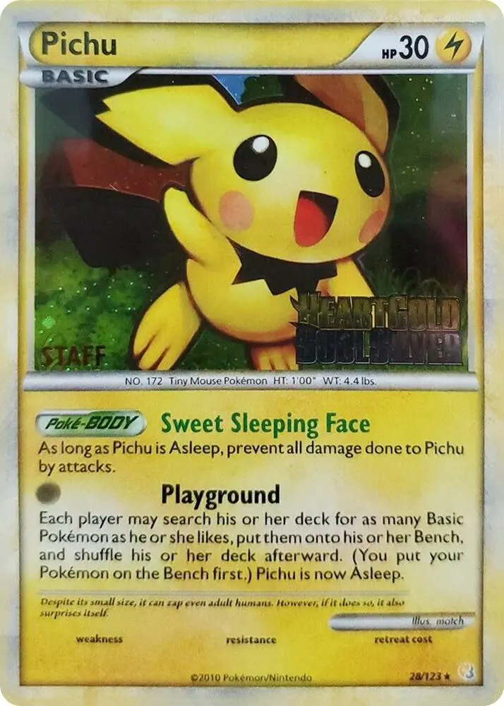 Pichu, Nintendo Black Star Promos 28/123