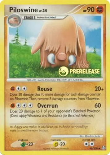Piloswine, Nintendo Black Star Promos 46/100