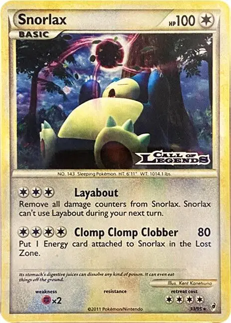 Snorlax, Nintendo Black Star Promos 33/95