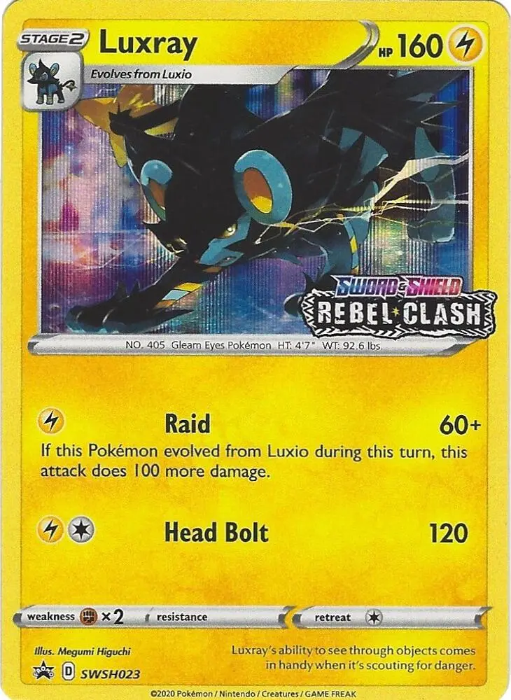 Luxray, SWSH Black Star Promos SWSH023/307