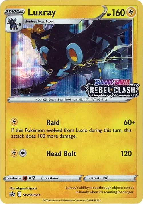 Luxray, SWSH Black Star Promos SWSH023
