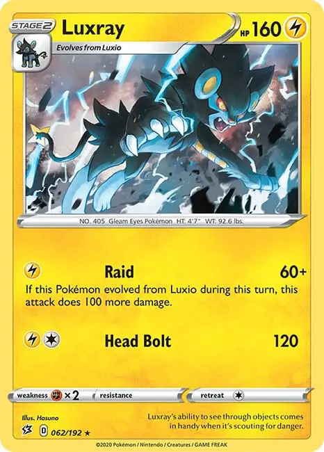 Luxray, Deck Exclusives 062/192