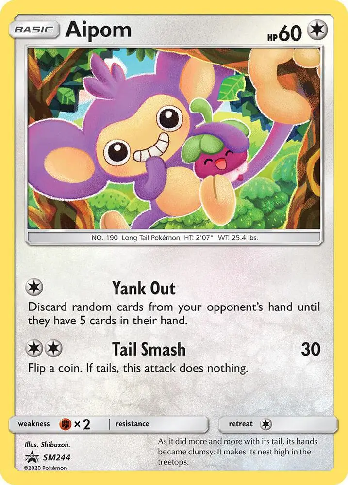 Aipom, SM Black Star Promos SM244/248