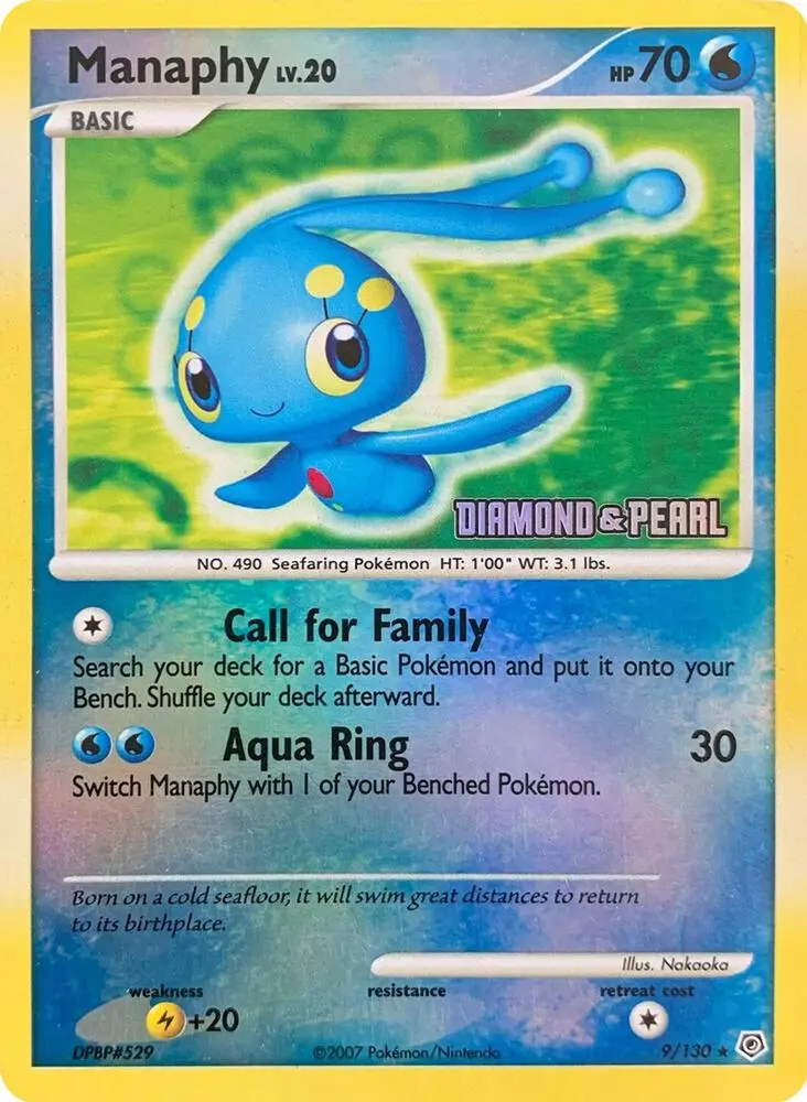 Manaphy, Burger King Promos 009/130