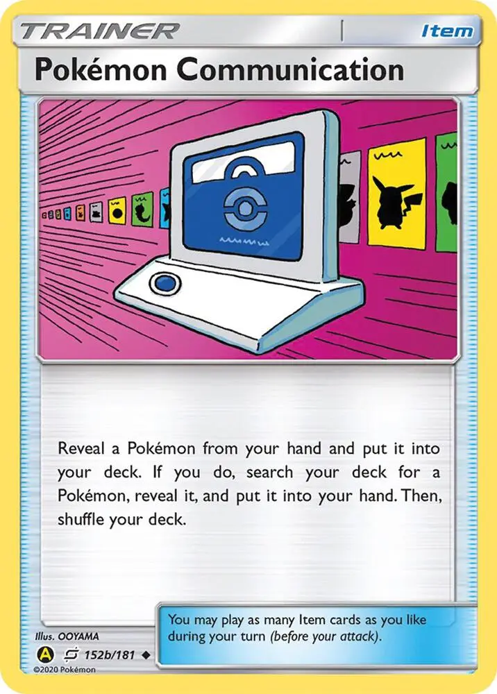Pokemon Communication, Alternate Art Promos 152b/181