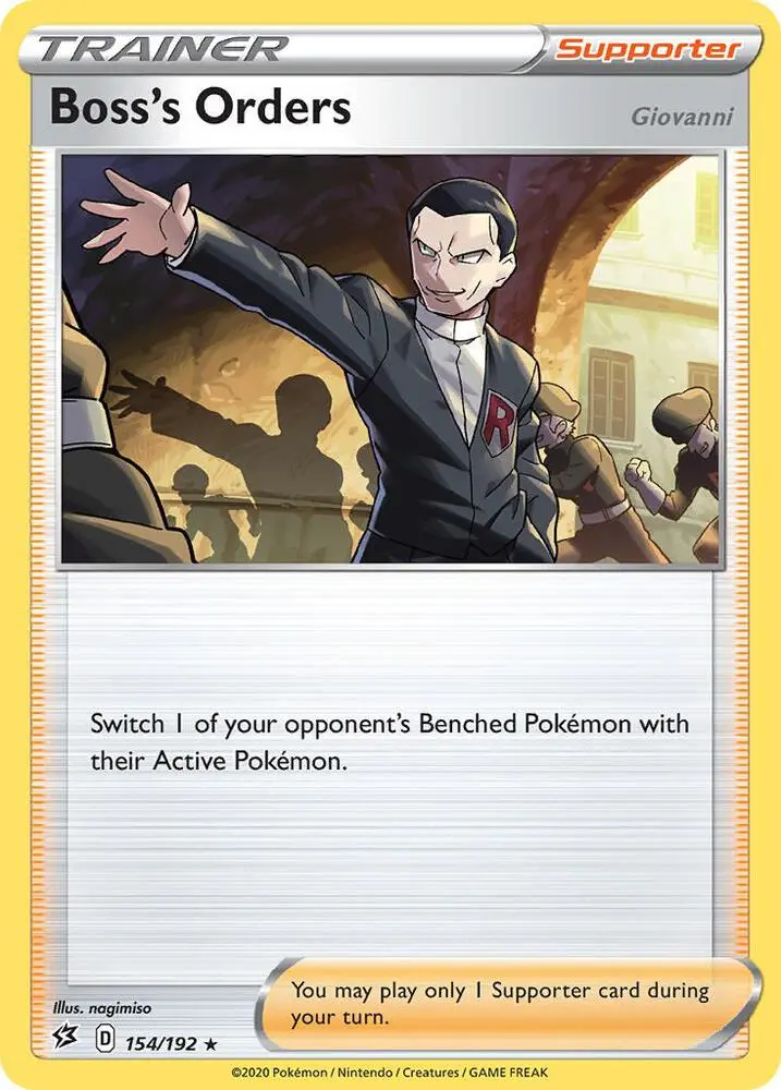 Boss's Orders, Deck Exclusives 154/192