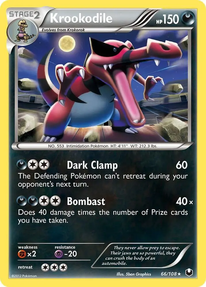 Krookodile, Deck Exclusives 062/098