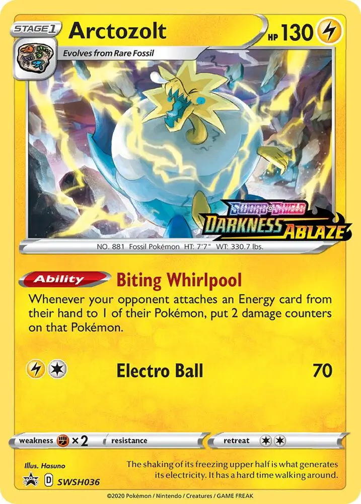 Arctozolt, SWSH Black Star Promos SWSH036/307