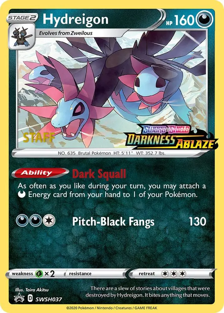Hydreigon, SWSH Black Star Promos SWSH037/307