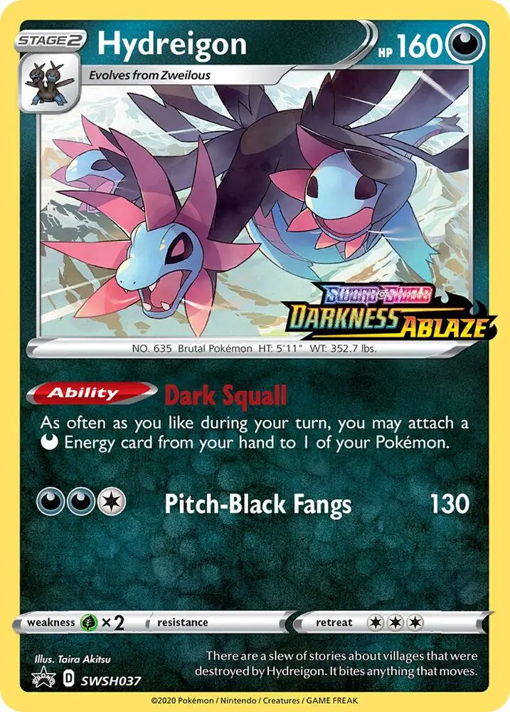 Hydreigon, SWSH Black Star Promos SWSH037