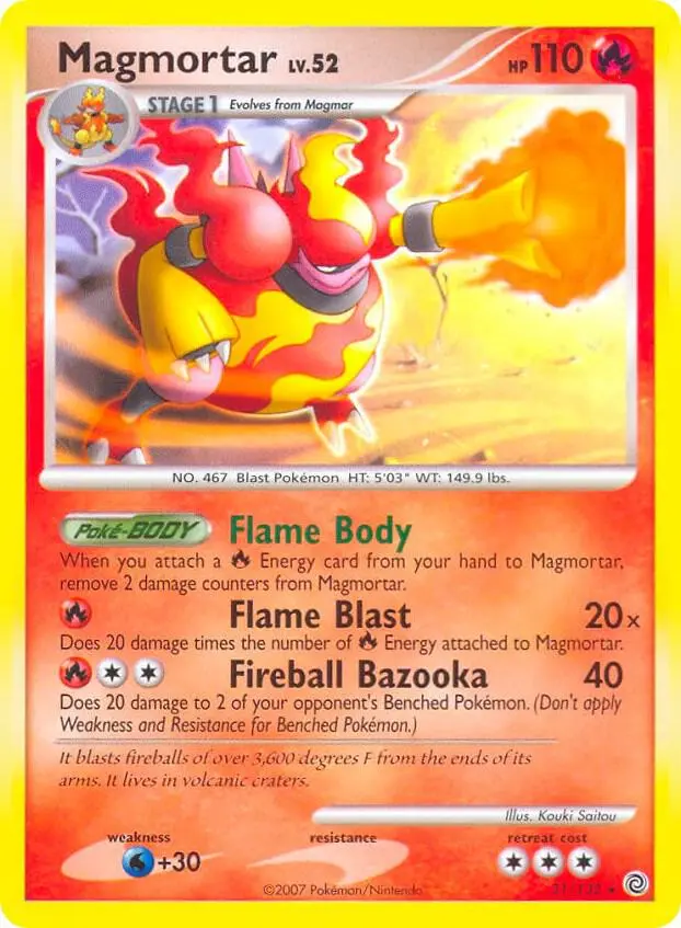 Magmortar, Deck Exclusives 016/95