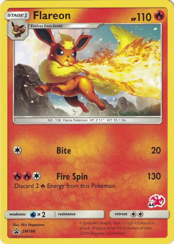Flareon, Battle Academy SM186