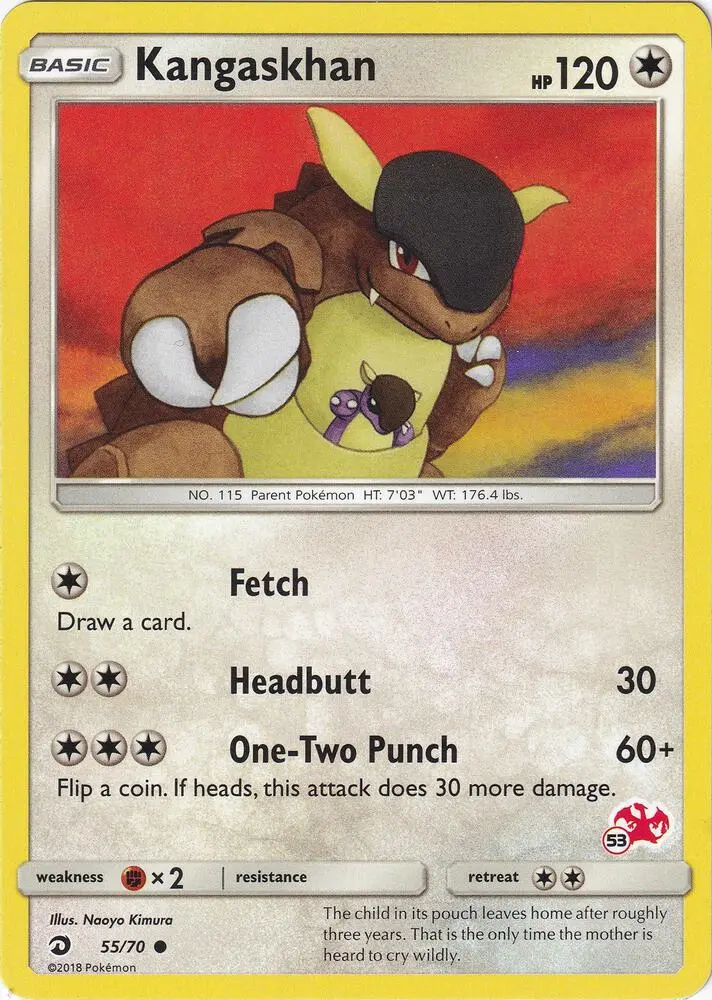 Kangaskhan, Battle Academy 055/070