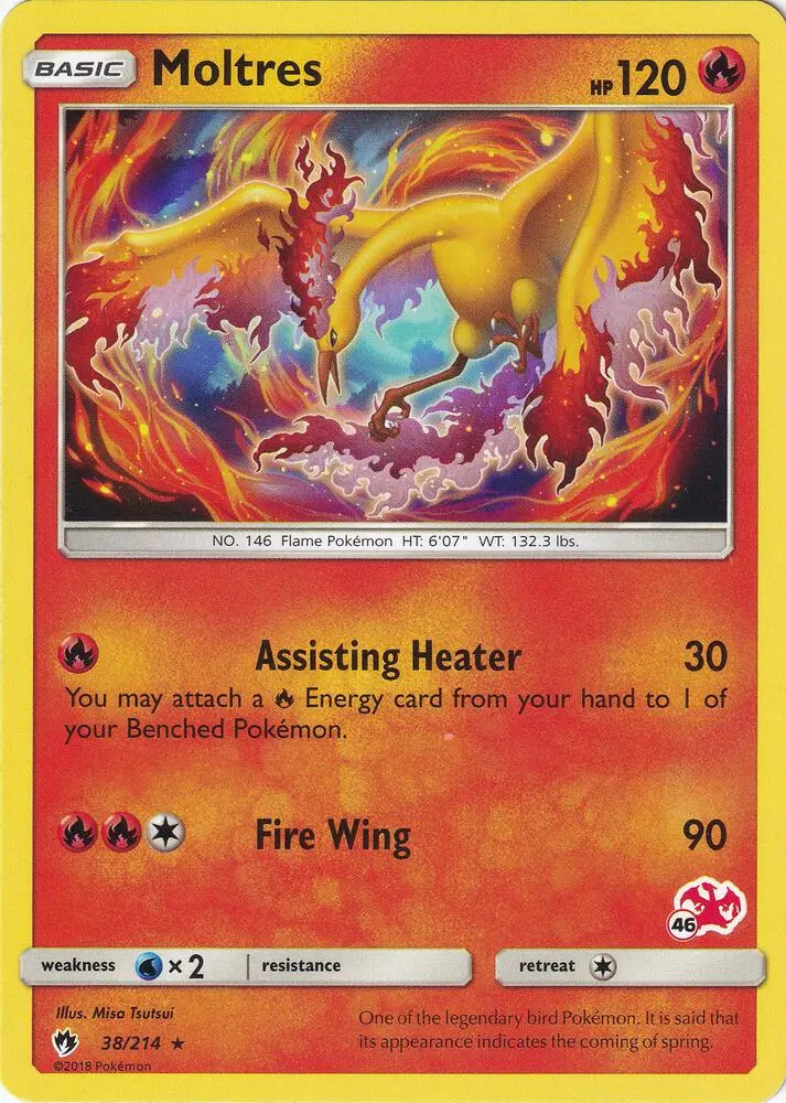 Moltres, Battle Academy 038/214