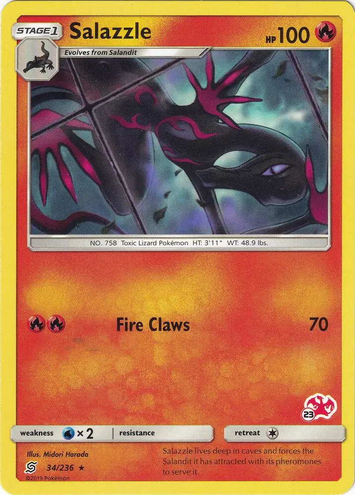 Salazzle, Battle Academy 034/236