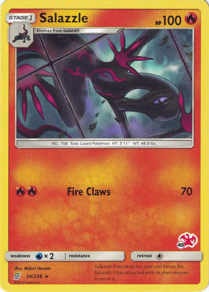 Salazzle, Battle Academy 034/236