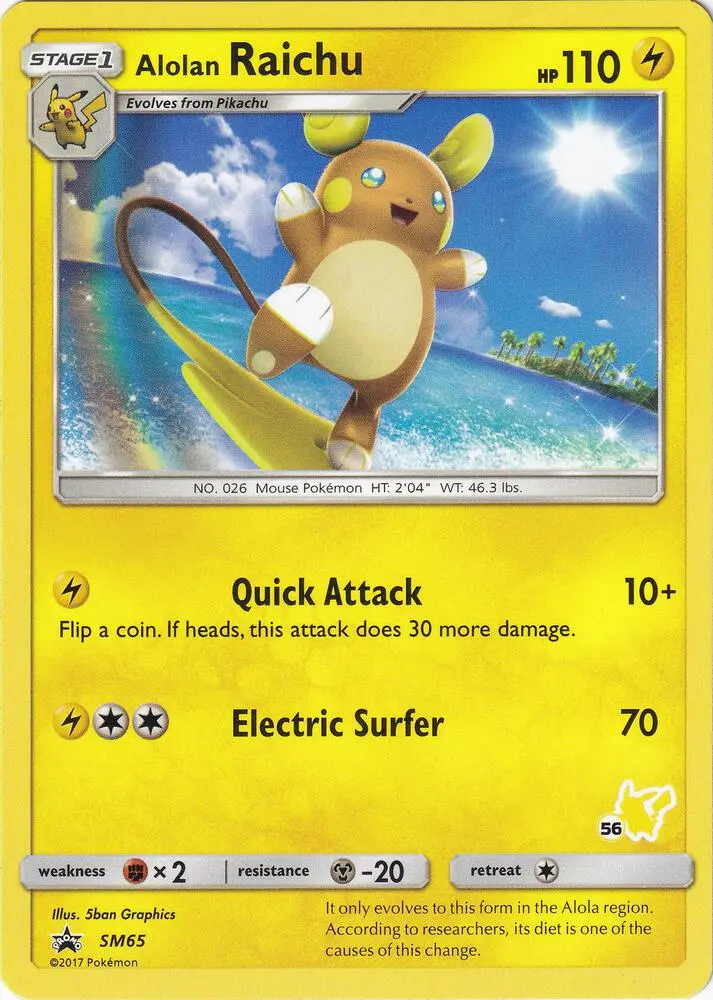 Alolan Raichu, Battle Academy SM65