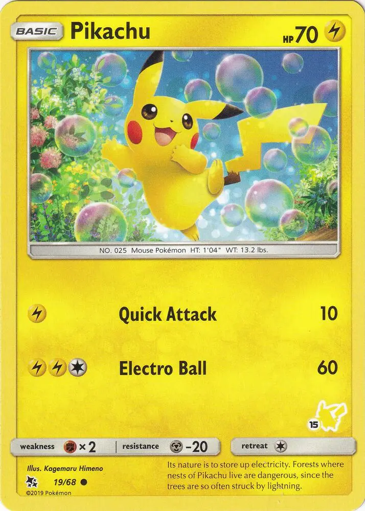 Pikachu, Battle Academy 019/068