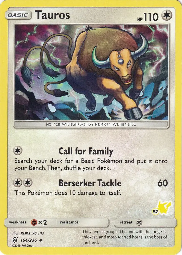 Tauros, Battle Academy 164/236
