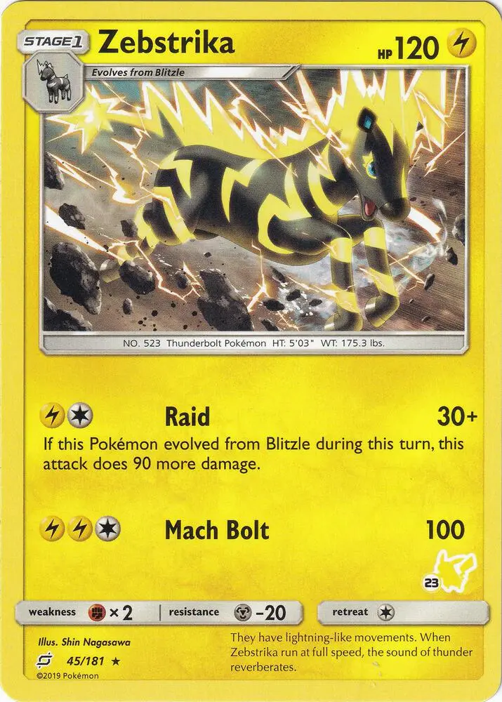 Zebstrika, Battle Academy 045/181