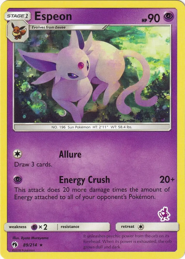 Espeon, Battle Academy 089/214