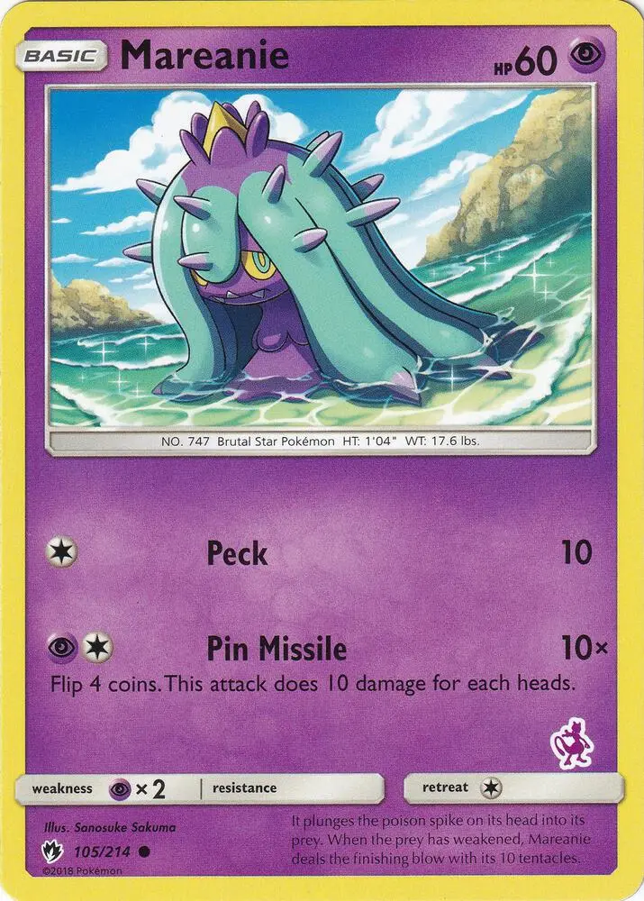 Mareanie, Battle Academy 105/214