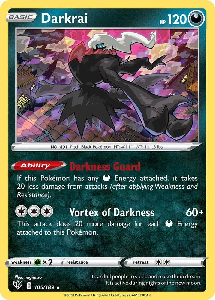 Darkrai, Deck Exclusives 105/189