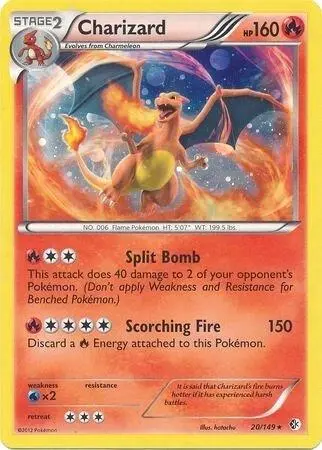 Charizard, Blister Exclusives 020/149