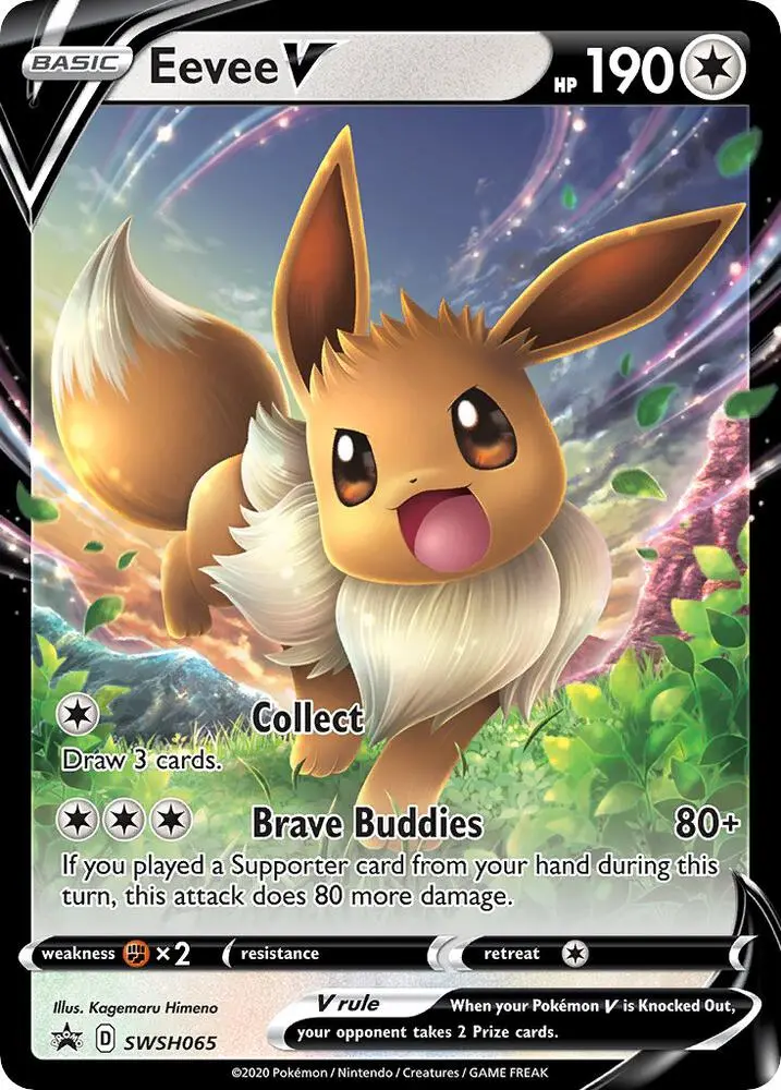 Eevee V, SWSH Black Star Promos SWSH065/307