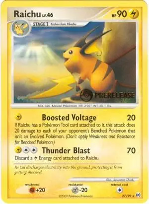 Raichu, Nintendo Black Star Promos 27/99