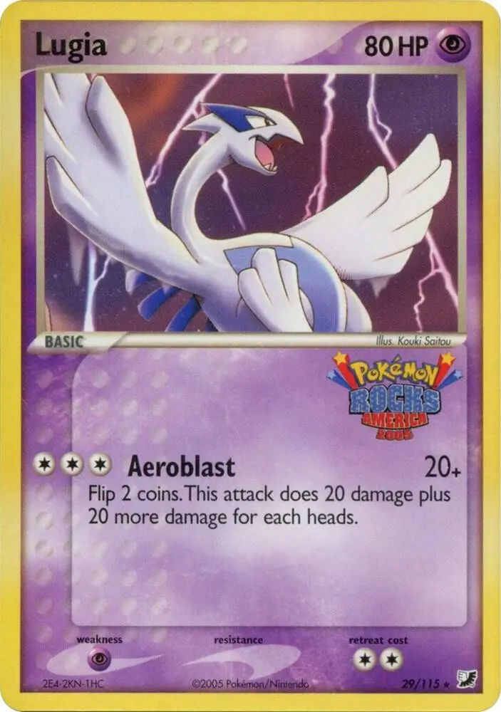 Lugia, Miscellaneous Cards & Products 029/115
